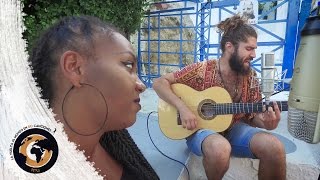 3/80 Astola & Idra Kayne "Waiting in Vain" (Atenas) - Bob Marley Cover chords