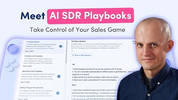 Your AI SDR Should Sell Like You — Now It Can!