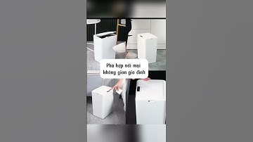 Thùng rác thông minh cảm ứng đóng mở nắp