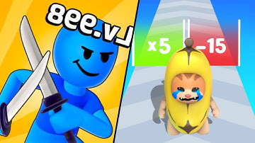 Solo leveling | Epic Banana Run / All Level Gameplay: Android,iOS