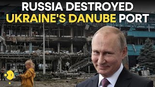 Russia-Ukraine War LIVE: Russian air strike damages Danube River port - Ukrainian military | WION