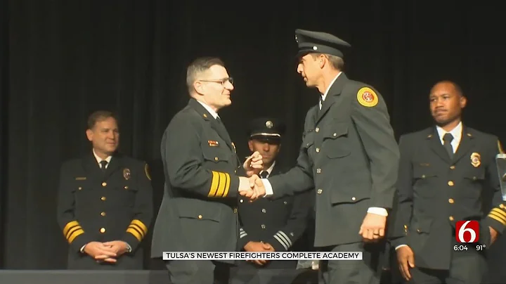 'It's Very Rewarding': 34 Fire Cadets Graduate From Tulsa Fire Academy