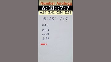 Number Analogy Reasoning Short Tricks #reasoning #shorttricks #rrbntpc #rrb #ssccgl #rrbgd #sscchsl