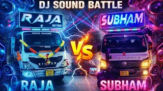 DJ RAJA 😈VS DJ SUBHAM PIPILI🥵 l Barack ja competition video🎥 #ganjam #odisha #dj #dj sound Battle