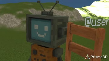 My First 3d Animation On Prisma 3d #minecraft #roblox #skibidi #prisma3d #island #pixel #userblox