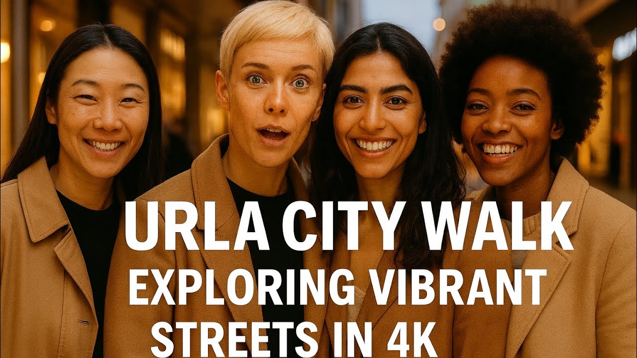 Прогулка по Урле | Исследование оживлённых улиц в 4K