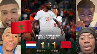 Les Marocains Dominent Les Pays Bas Et Se Qualifient En 8E Le Maroc Ne Blague Pas Marocains