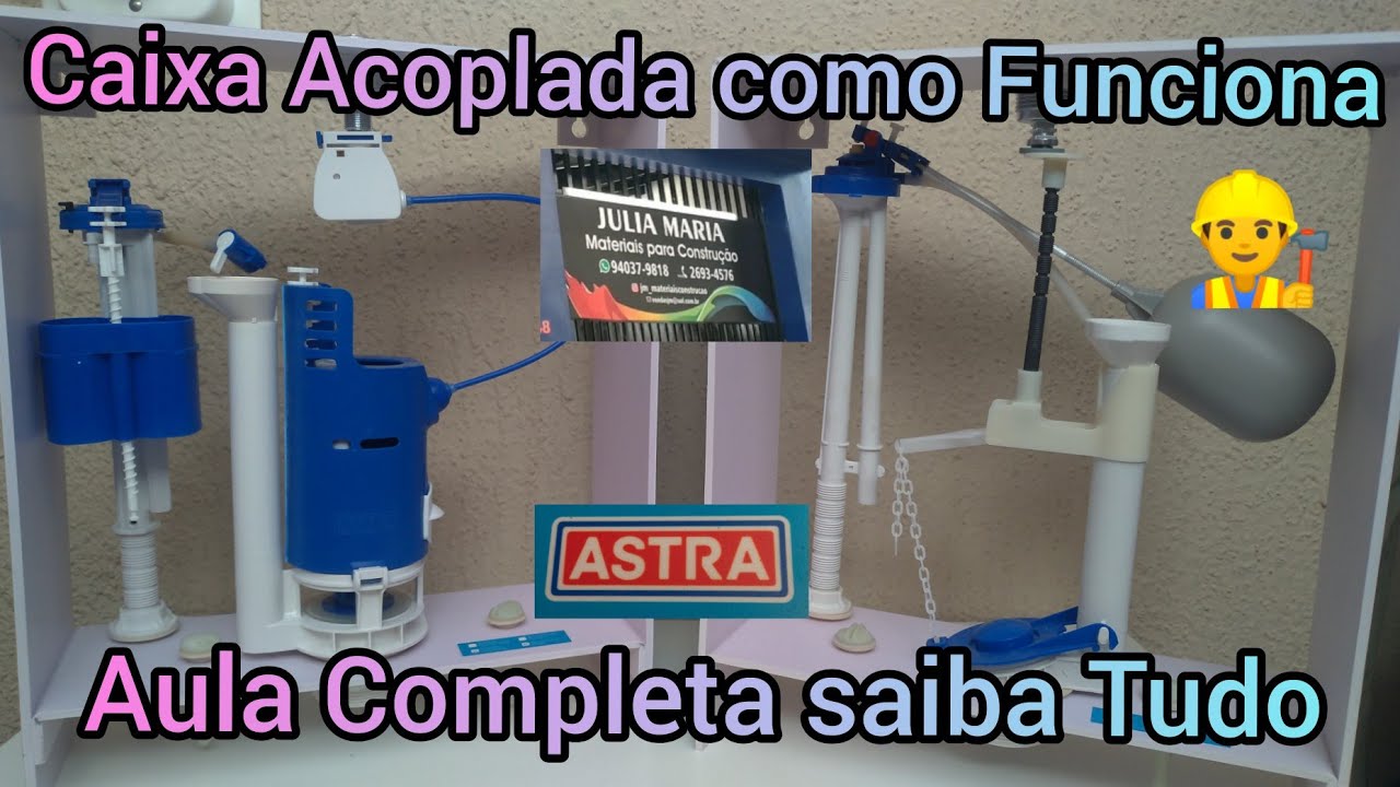 Aprenda como tudo Funciona Na privada com Caixa acoplada e possíveis ...