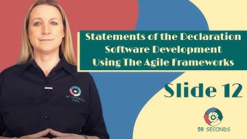 Statements of the Declaration | Software Development Using The Agile Frameworks