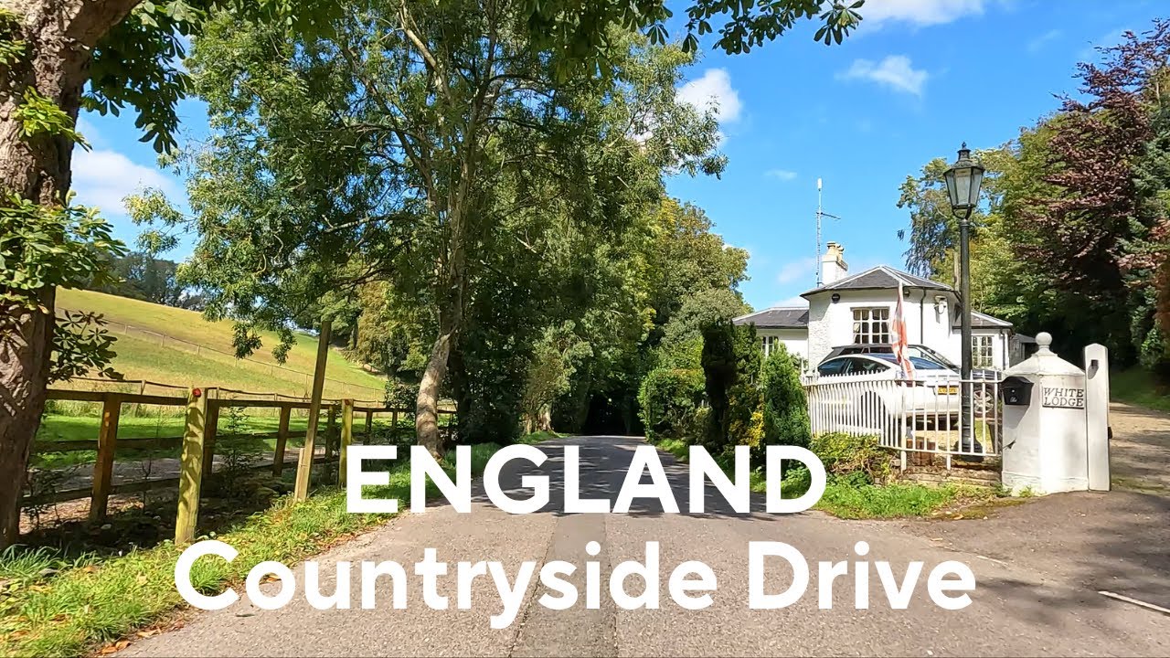 Driving in the English Countryside Leith Hill to Battersea via