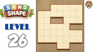 Sand Shape Level 26 Walkthrough