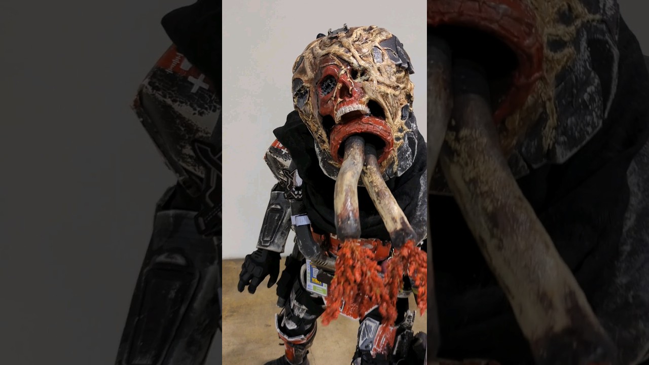 Flood Infected HALO Cosplay from Wondercon #halo #cosplay #wondercon