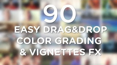 Easy Vignette & Color Correction Pack by Massfocus || After Effects Template || VideoHive