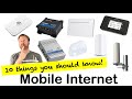 Mobile Internet 10 Things You Should Know LTE 4G 5G Router Campervan Motorhome Caravan