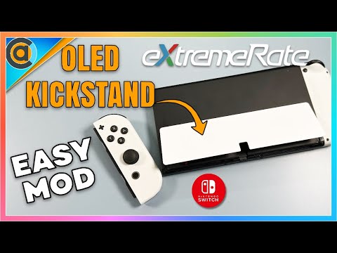 ExtremeRate Nintendo Switch OLED Kickstand mod. EASY ONE!