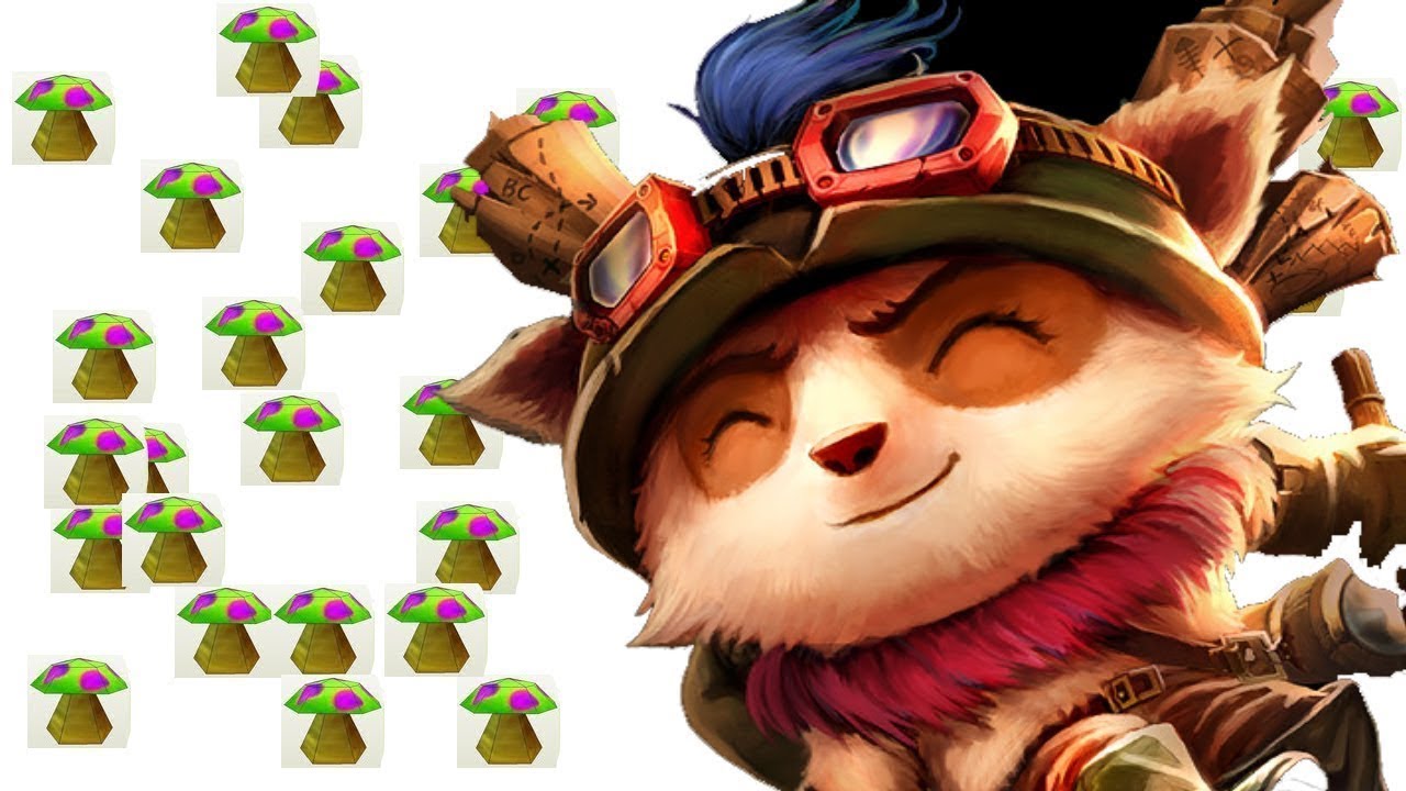 TEEMO cagando tudo no modo URF
