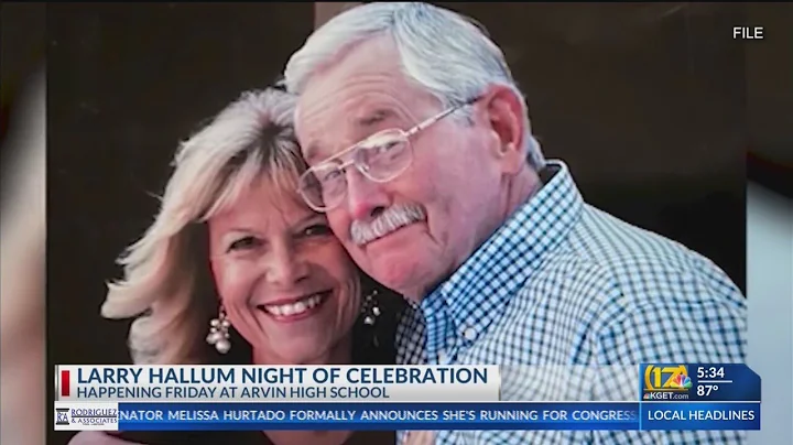Arvin High School pays tribute to Larry Hallum