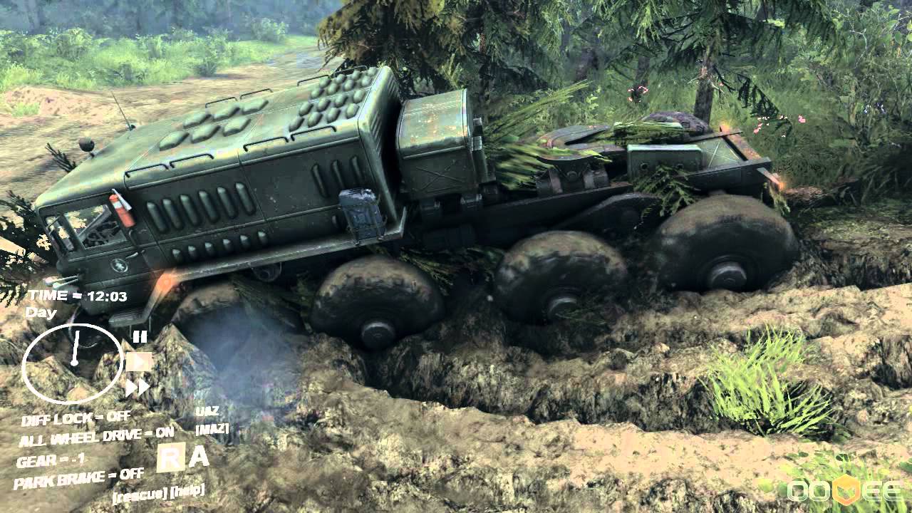 Spintires - Officer Speirs - So Much Mud