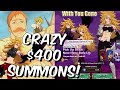 CRAZY $400 Derieri Summons! - HOW MANY ESCANOR ANIMATIONS?! - Seven Deadly Sins: Grand Cross