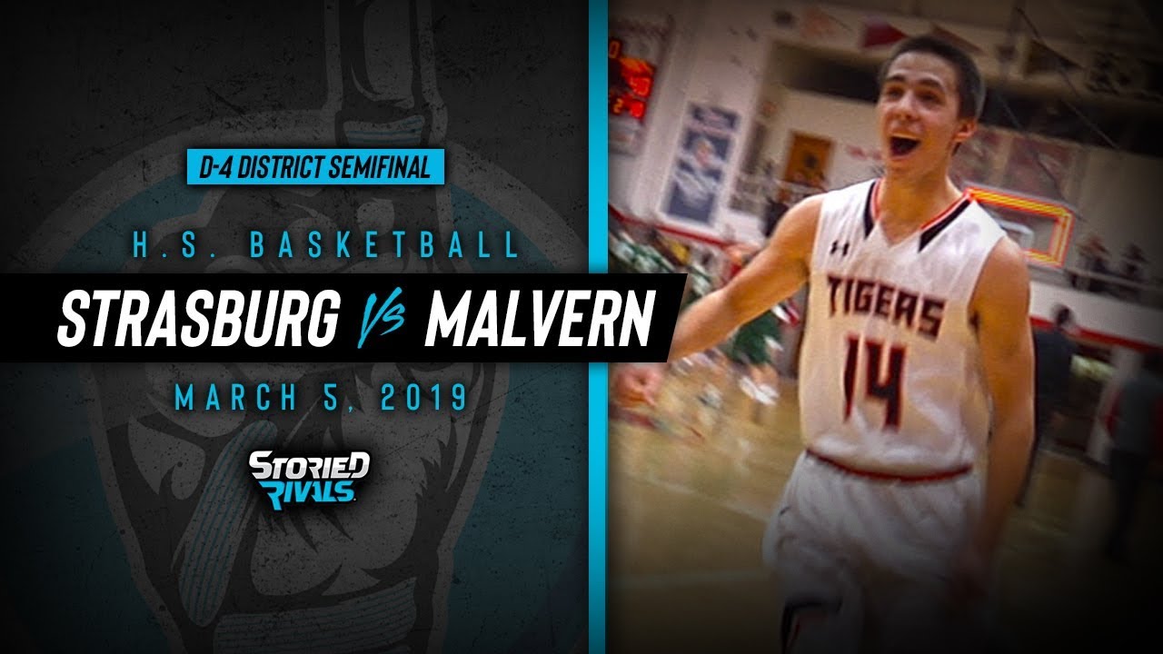 HS Basketball Strasburg vs Malvern [DISTRICT SEMIFINAL] [3/5/19