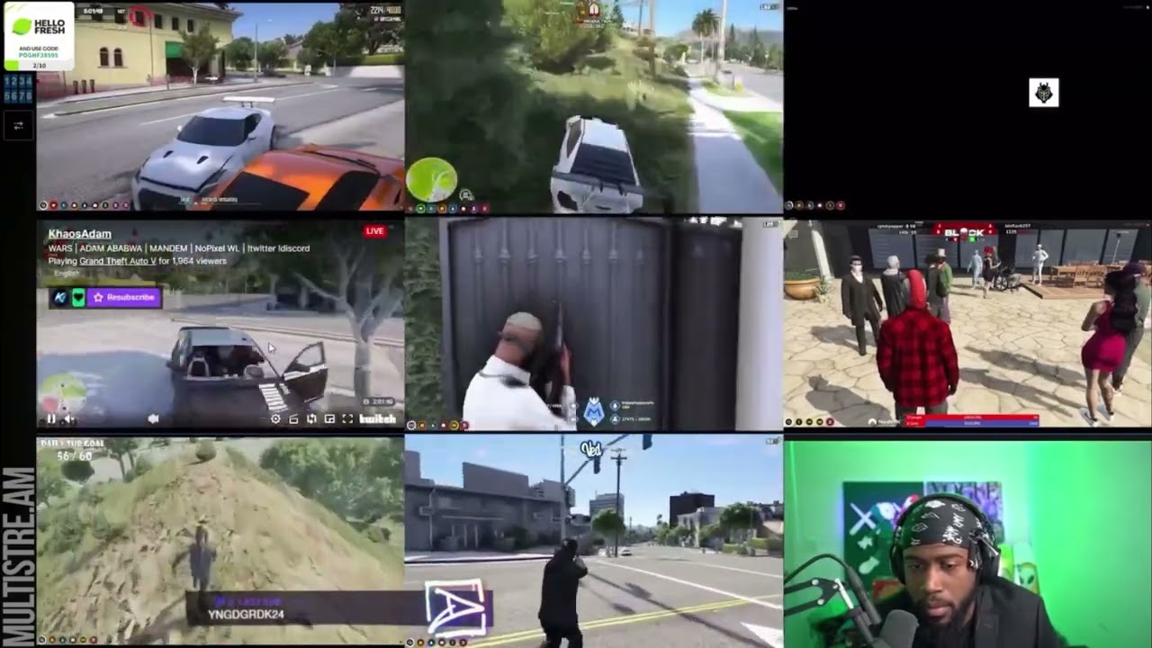 Dean’s Reaction to The Mandem Winning Against Rust | NoPixel GTA RP