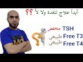 هرمون  منخفض وهرمونات  3 و  4طبيعيين ماهو تشخيص الغدة الدرقية