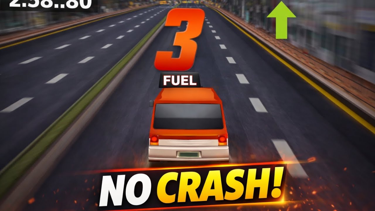 👉 I Drove with Almost No Fuel in Dr. Driving… NO CRASH! 😱