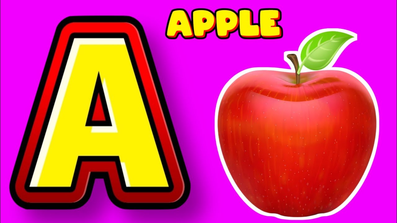 ABC Phonics Song for Children | A for Apple B for baby | Learn Alphabet ...