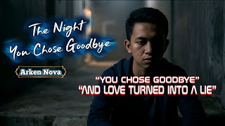 The Night You Chose Goodbye – Arken Nova | Rock Ballad Lyric Video (Emotional & Heartbreaking)