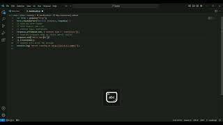 Creating Hello World using node.js