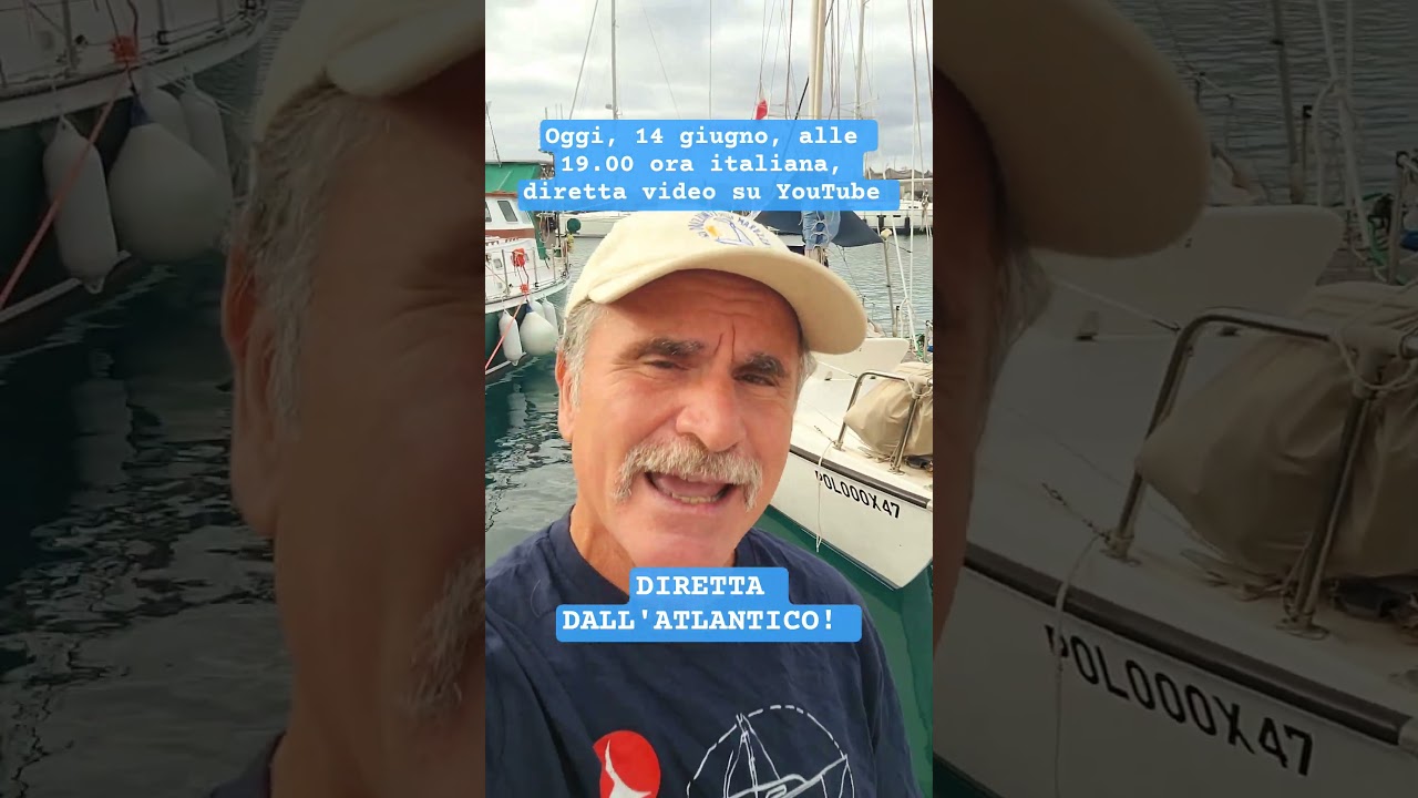 Diretta video dall' ATLANTICO! Vi spiego come sono andate le mie 600 miglia di oceano con un 7 metri