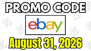 (NEW) eBay Promo Code & Coupon Code August 2026 | eBay Discount Code | 08/31/2026
