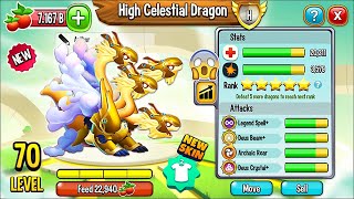 Dragon City High Celestial Dragon, New Heroic Exclusive Dragon 2020