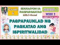 Quiz sa Edukasyon sa Pagpapakatao