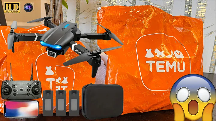 $17 Temu App Drone - Unboxing and Flying - Is It Worth It ?