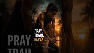 PRAY. TRAIN. REPEAT. ⚡ Christian Workout Music