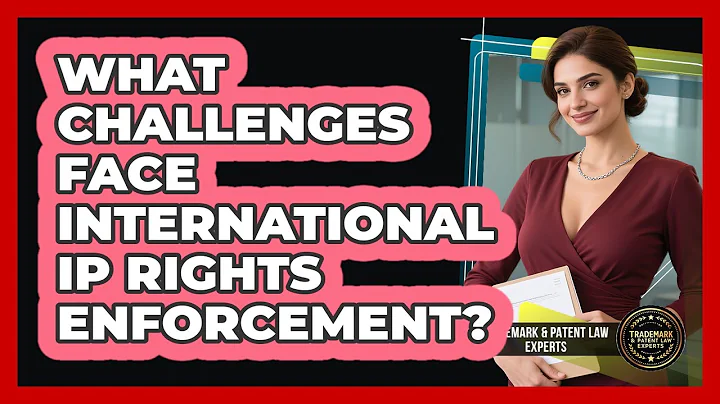 What Challenges Face International IP Rights Enforcement? - Trademark and Patent Law Experts