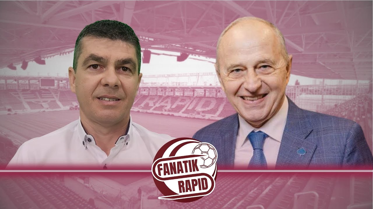 Robert Nita, SHOW EXPLOZIV cu Mircea Geoana, politicianul cu SUFLET DE RAPIDIST | FANATIK RAPID