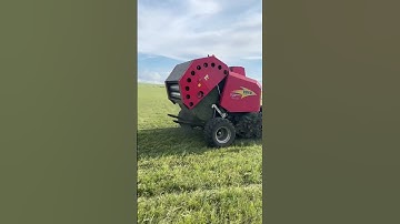High Efficiency and Environmental Protection - Trailed Round Baler