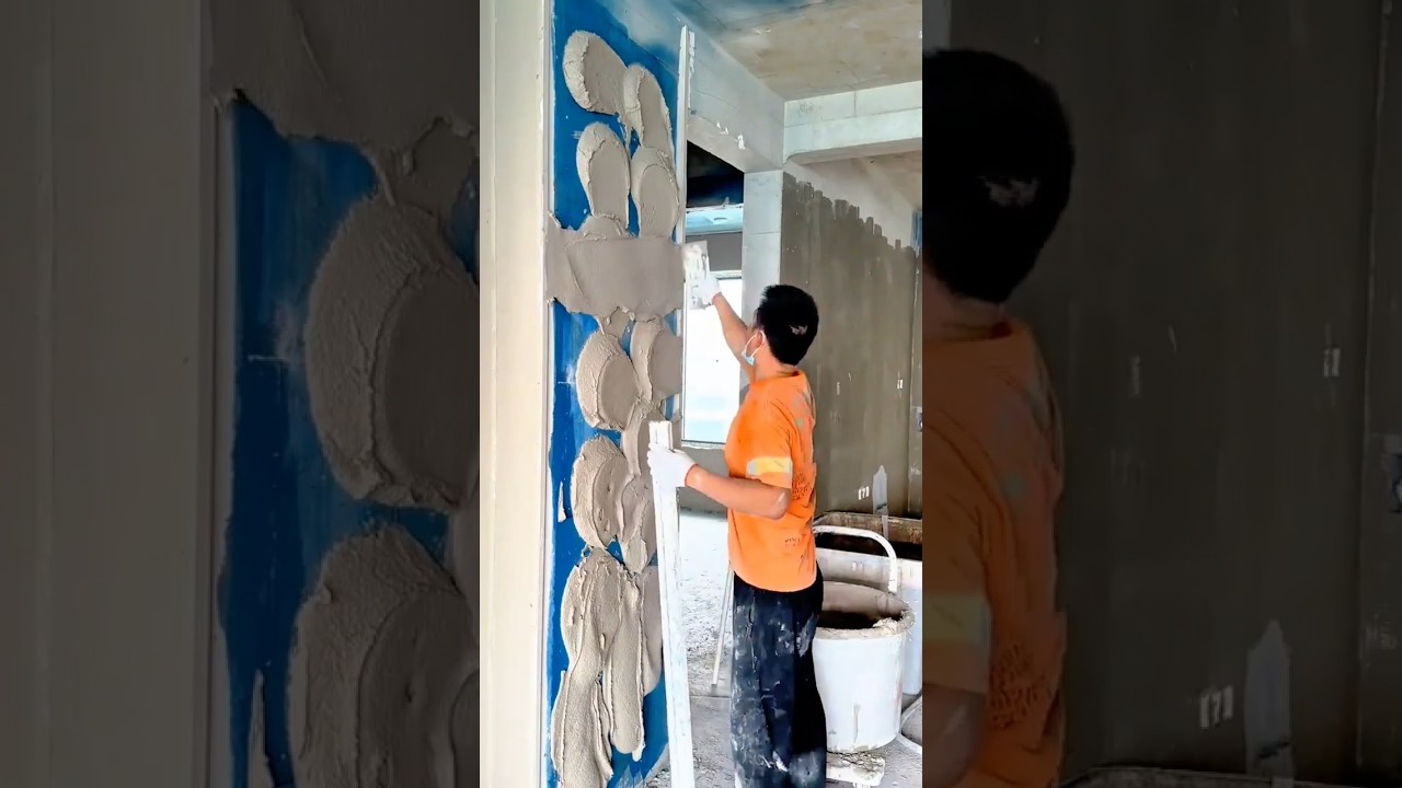 Applying Cement Plaster Smoothly on the Wall for a Perfect Finish