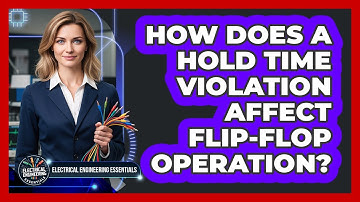 How Does A Hold Time Violation Affect Flip-Flop Operation?