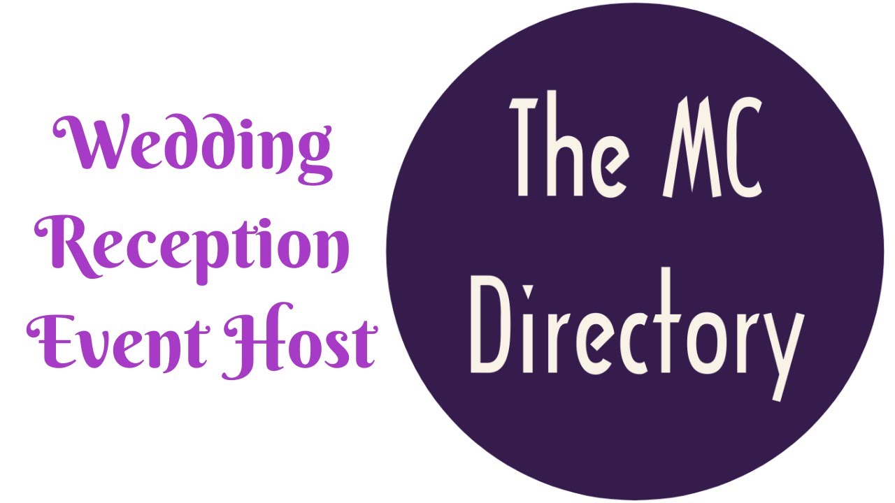 Find Your Awesome Wedding MC in 2020 and FUNNY Master of Ceremonies at the MC Directory 