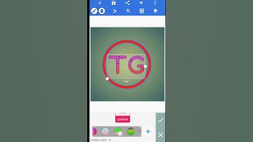 Pixellab TG logo design | Pixellab Tutorial | How to make a TG logo