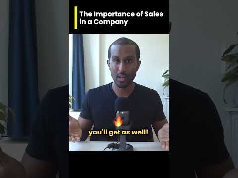 The Importance of Sales in a Company 🚨