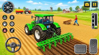 Modern Tractor Farming Driving Simulator 3D - New Tractor Games - Android Gameplay screenshot 3