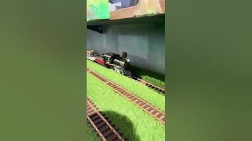 Toy Train Food Delivered By Dining Table In Restaurant..🚂 #Short