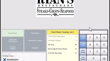 Exatouch POS: Set Up a Required Modifier