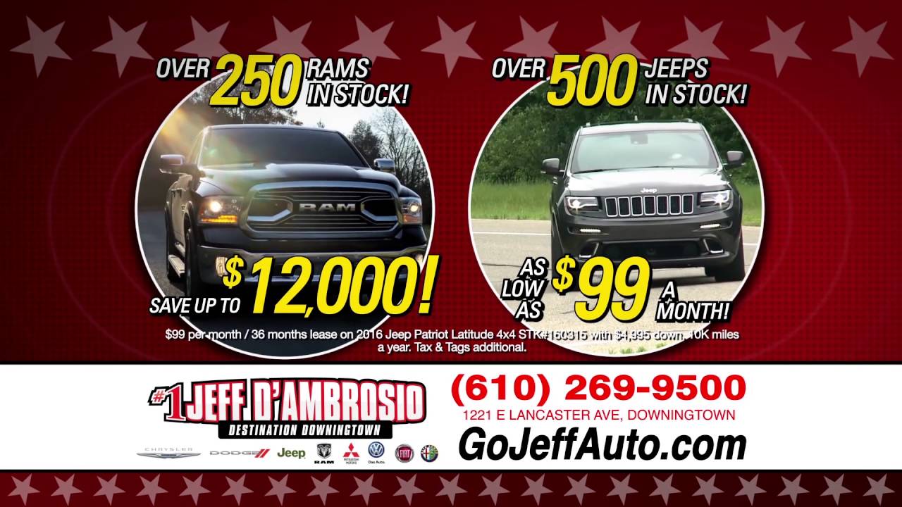 Labor Day Sales Event Jeff D Ambrosio Auto Group New Used Car
