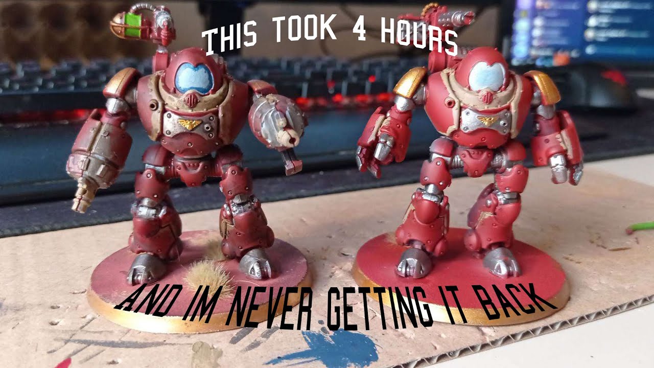 Painting some Kastelan Robots! YouTube