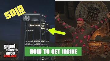 *new* how to get into the FIB building AFTER latest patch *SOLO* (GTA 5 ONLINE) XBOX/PS4